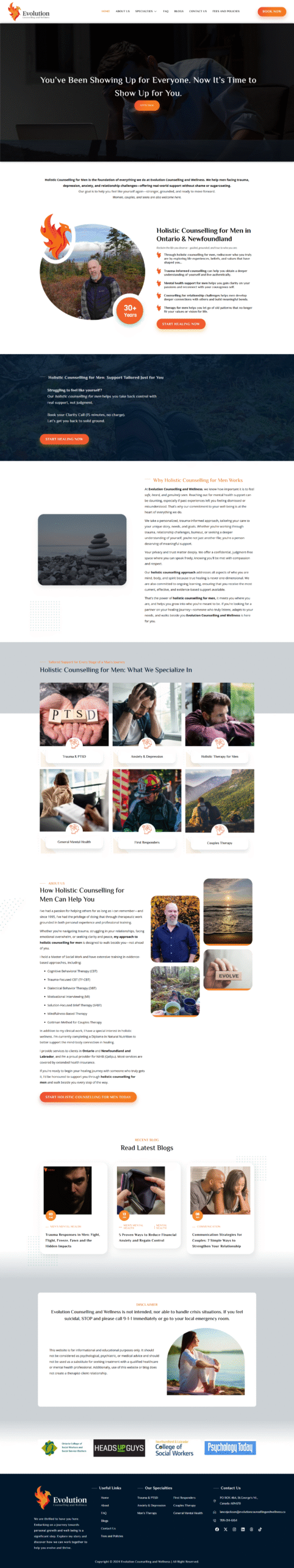 Portfolio screencapture evolutioncounsellingandwellness ca 2025 08 30 11 01 10