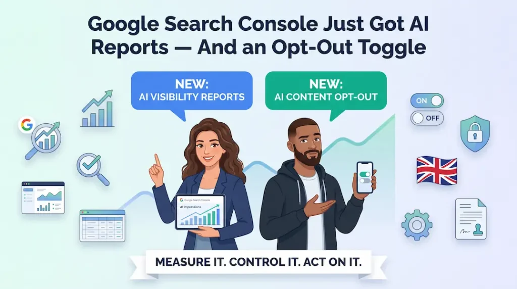 Google Search Console launches AI impressions report and opt-out toggle for AI Overviews and AI Mode in June 2026