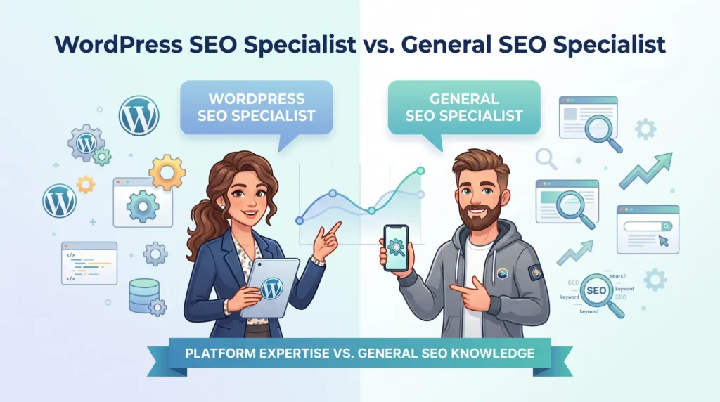 WordPress SEO specialist vs. general SEO specialist: platform expertise makes the difference
